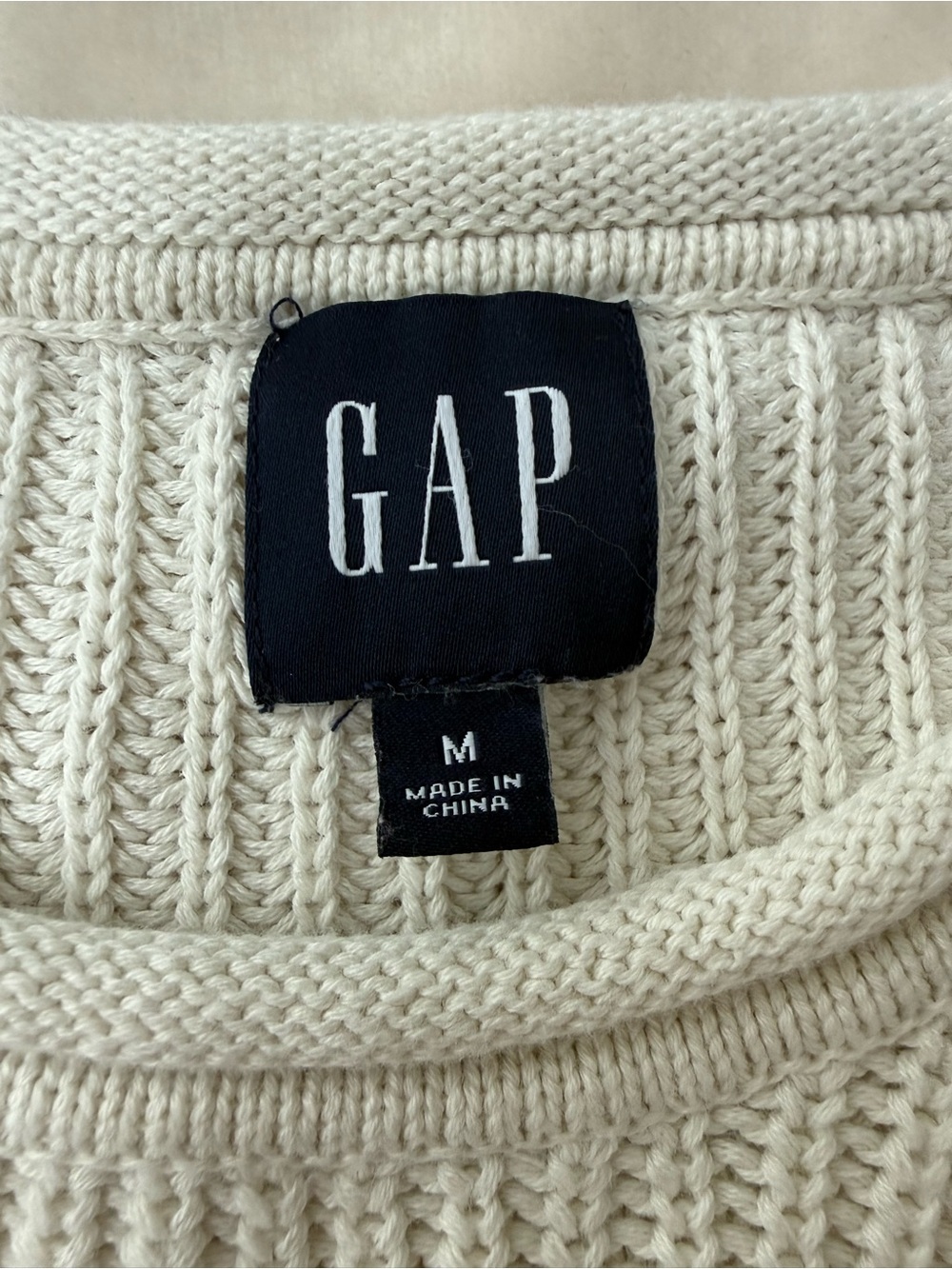 GAP Striped Crewneck Cotton Sweater - Picture 7 of 11